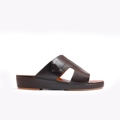AN- 4807 - Brown Luxury Arabic Sandal for Men