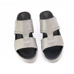AN- 4803 - Gray /  Black Luxury Arabic Sandal for Men