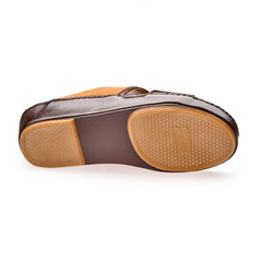 VC - AC - 7031 - Brown / Tan - Luxury Arabic Sandal for Men
